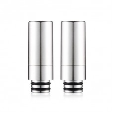 LONG PREMIUM STAINLESS STEEL ASSEMBLE 2 READING 510 DRIP TIPS